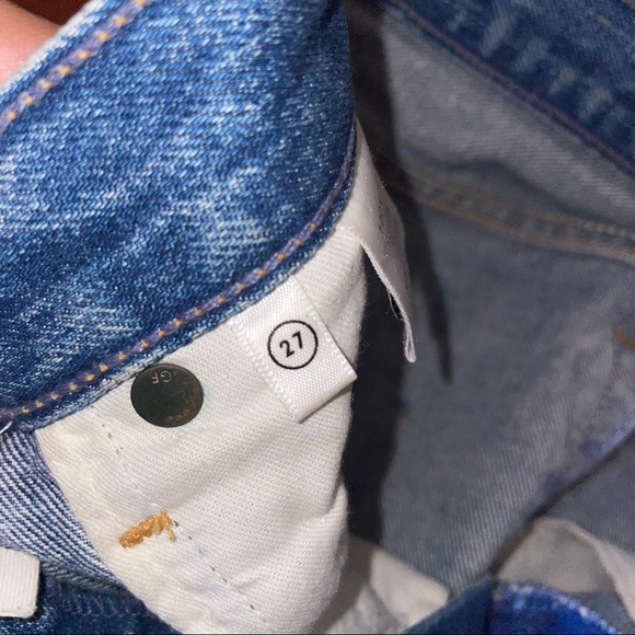 Revolve Grlfriend Jeans Thigh Tear Ripped Jeans - Picture 6 of 6